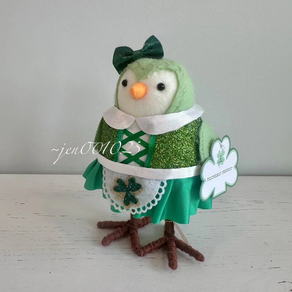 Target Featherly Friends St. Patrick’s Day Bird Set  - Goldie, Finnigan, Clover - Picture 6 of 14